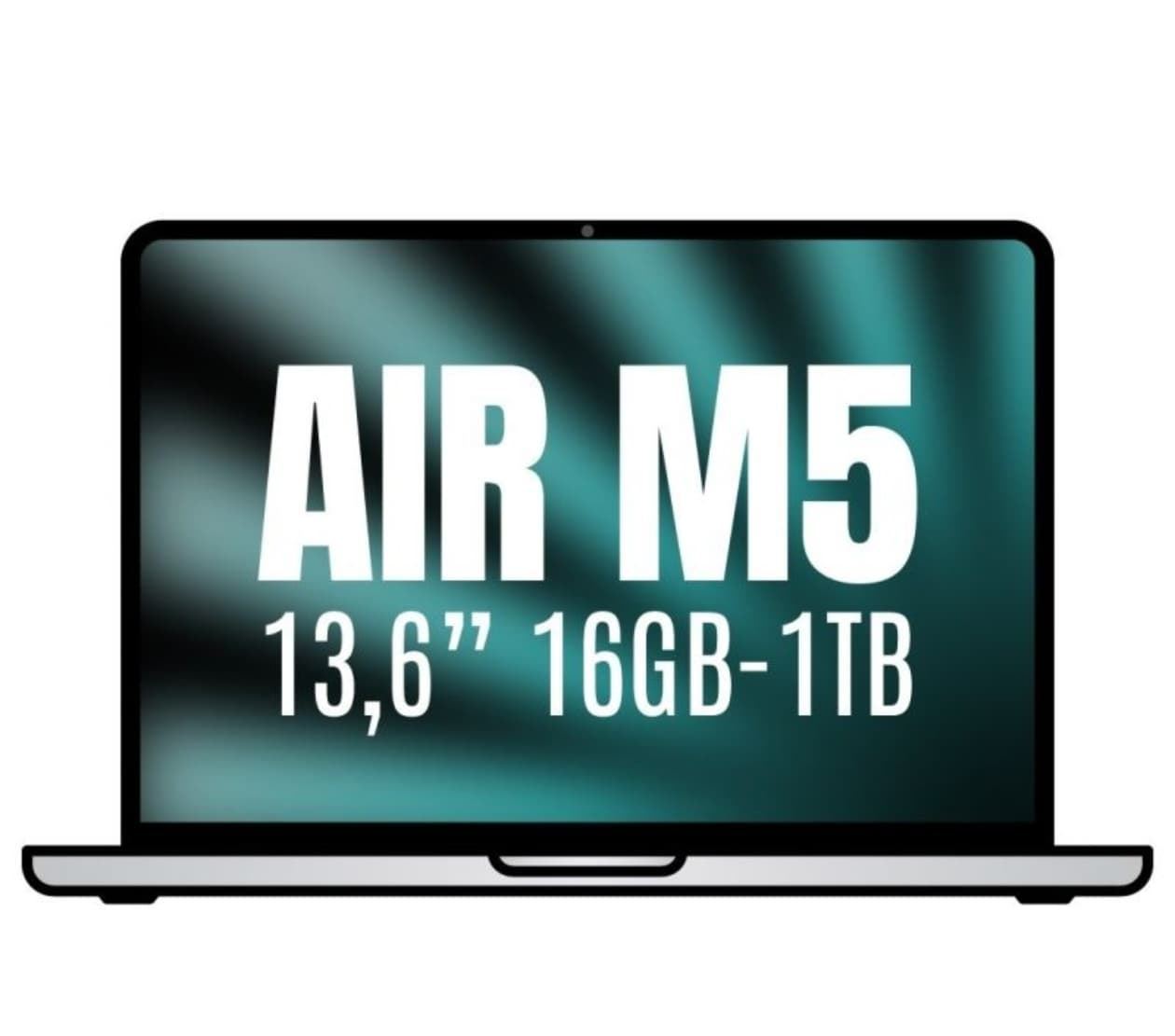 Apple Macbook Air 13,6"/ M5 10-Core CPU/ 16GB/ 1TB SSD/ 10-Core GPU/ Plata - Imagen 1