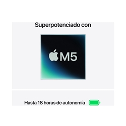 Apple Macbook Air 13,6"/ M5 10-Core CPU/ 16GB/ 512GB SSD/ 8-Core GPU - Imagen 2