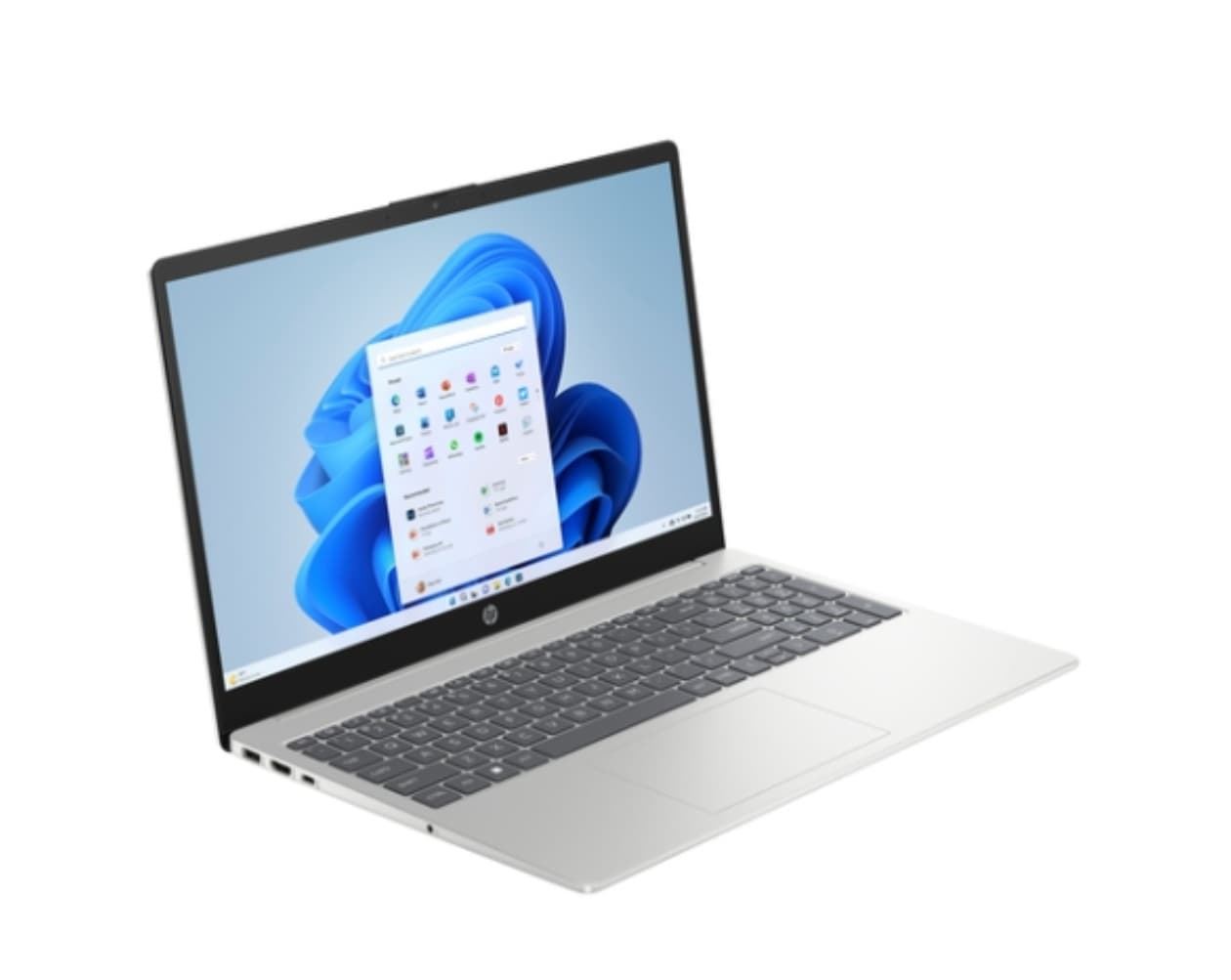 HP 15-fd0329ns Intel® N N100 Portátil 39,6 cm (15.6") Full HD 8 GB DDR4-SDRAM 256 GB SSD Wi-Fi 6 (802.11ax) Windows 11 Home Plata - Imagen 2