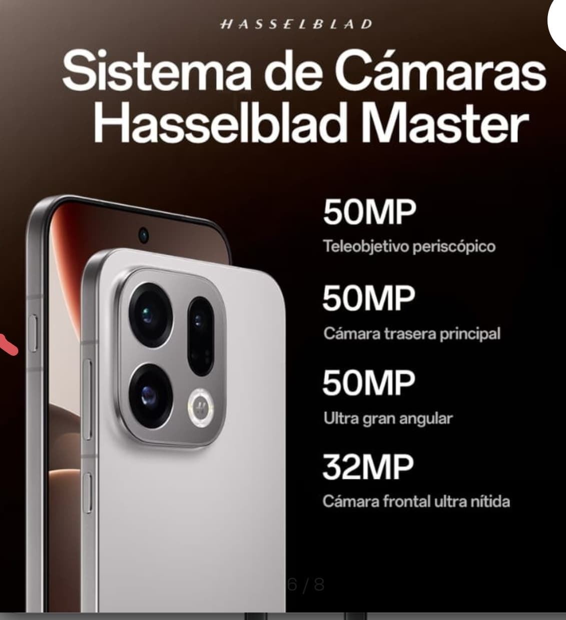 Oppo Find X9 negro - Imagen 3