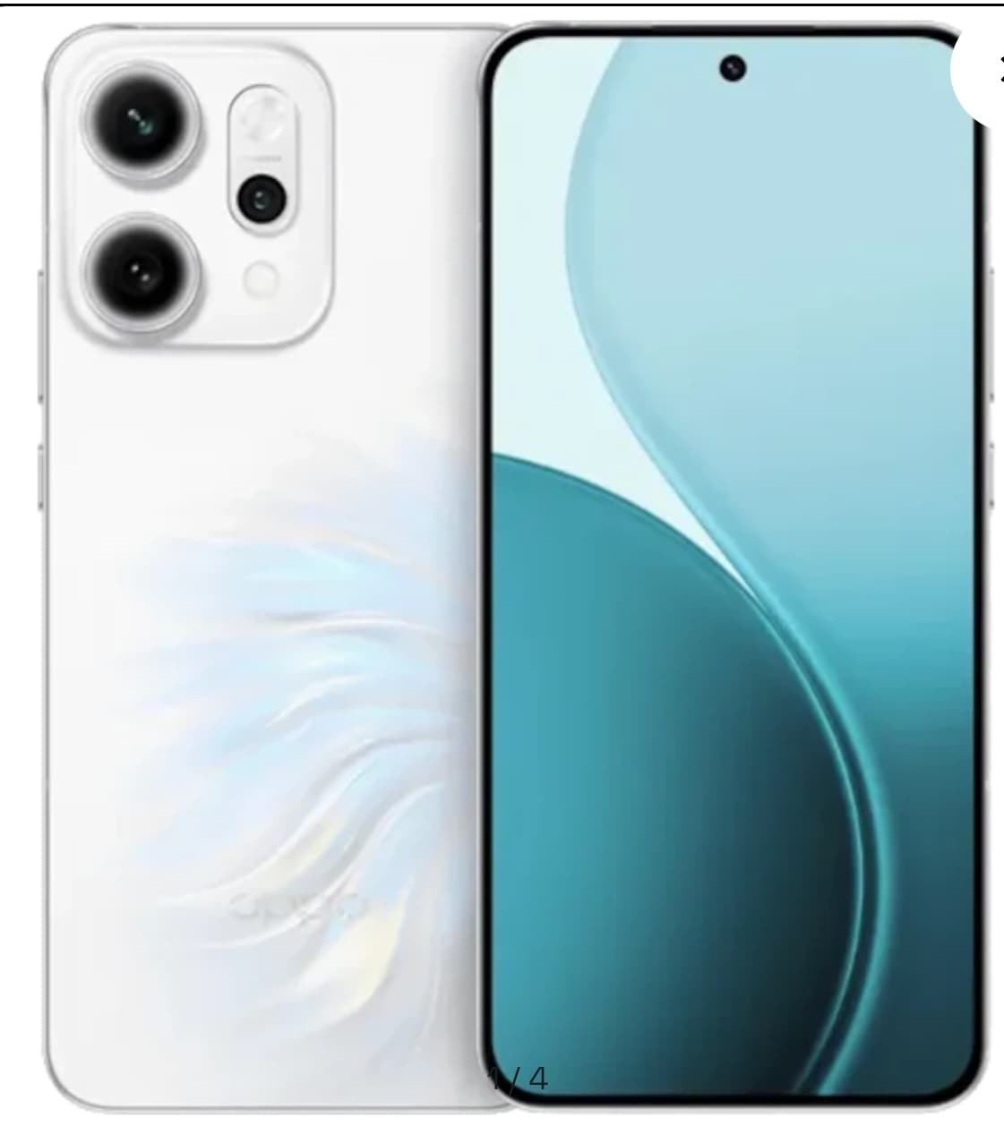 Oppo Reno14 Pro 5G 512 GB Blanco 12GB de RAM - Imagen 1