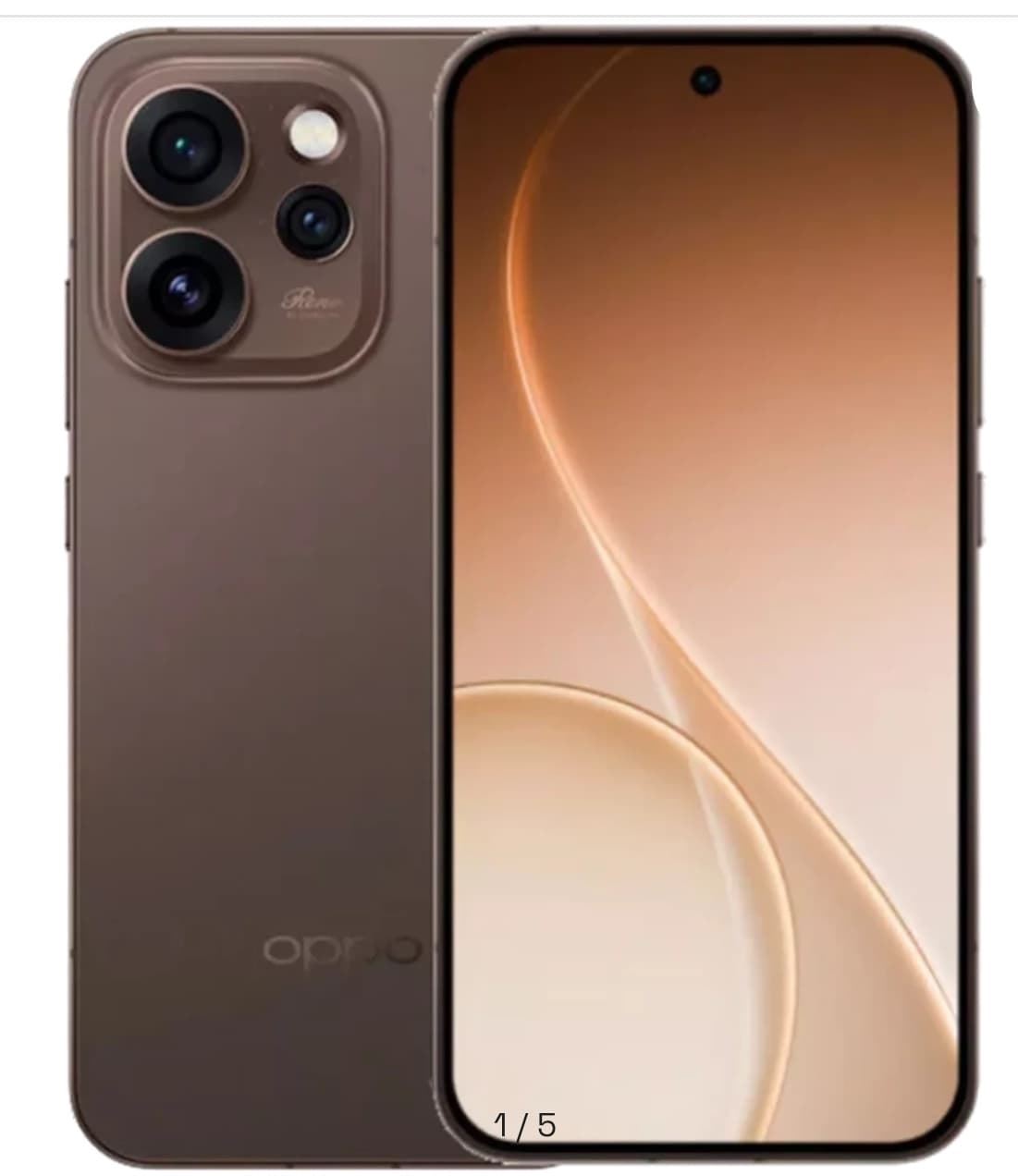 Oppo Reno15 Pro Max 5G 512GB Marrón - Imagen 1