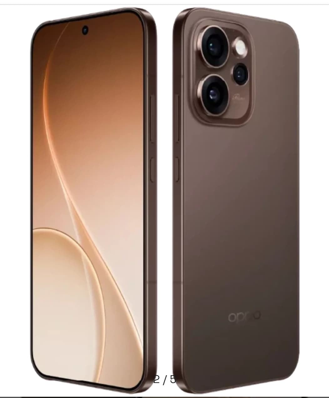 Oppo Reno15 Pro Max 5G 512GB Marrón - Imagen 2