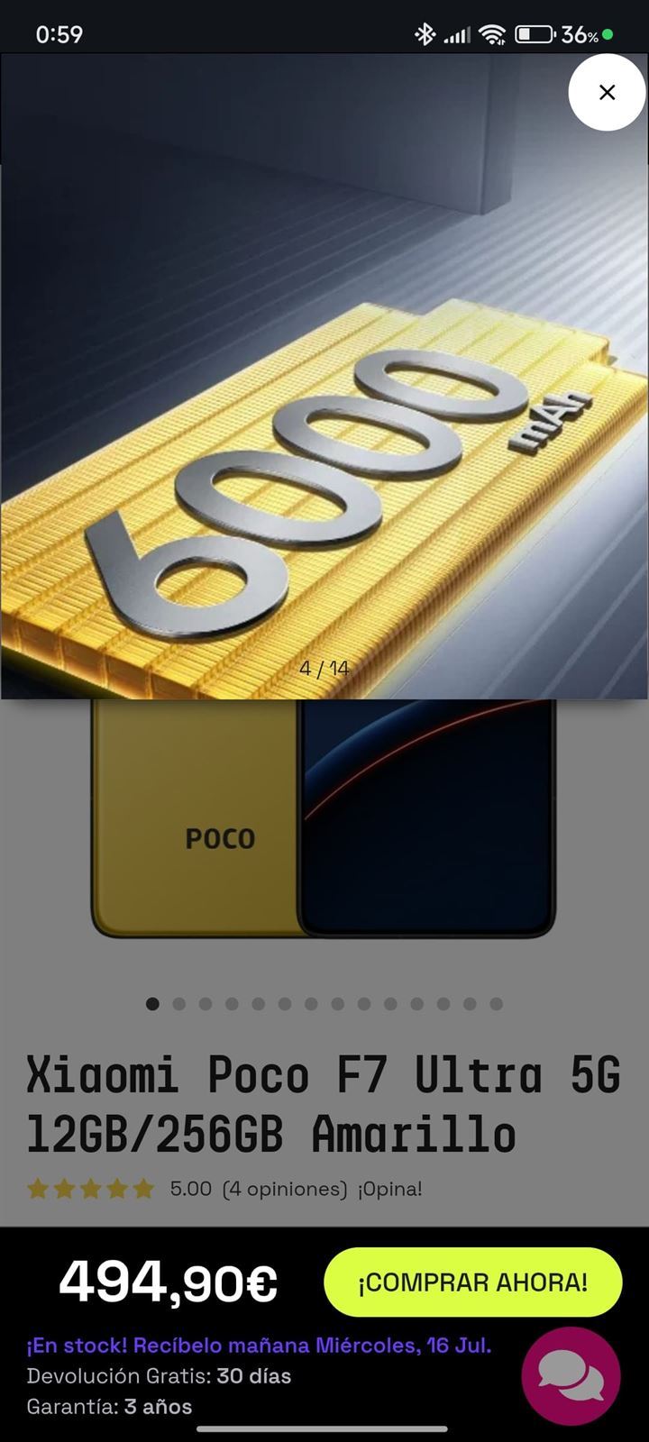 Poco F7 Ultra 12/256 - Imagen 5