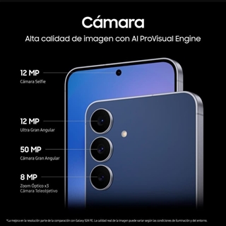 Samsung Galaxy S25 FE en color Jet Black 256gb - Imagen 2