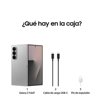 Samsung ZFold 7 512gb gris - Imagen 2