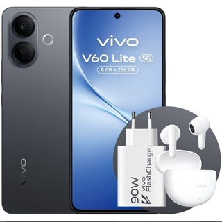 Smartphone Vivo V60 Lite 8GB/ 256GB/ 6.77"/ 5G/ Negro o rosa/ Incluye Cargador 90W y Buds - Imagen 2