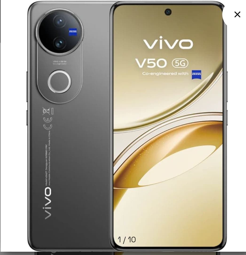 Vivo V50 5G 12GB/ 512GB Negro - Imagen 1