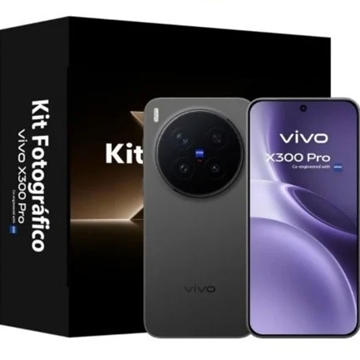 Vivo X300 Pro 16GB/ 512GB/ 6.78"/ 5G/ Negro + Kit fotográfico - Imagen 1