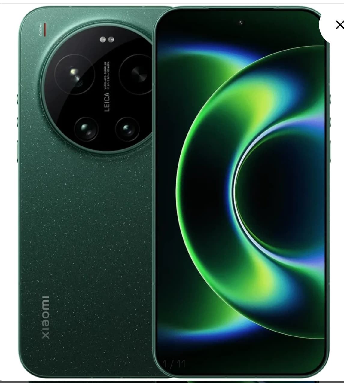 Xiaomi 17 Ultra verde - Imagen 1
