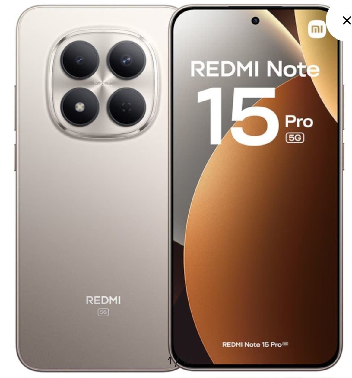 Xiaomi Redmi Note 15 Pro 5G 12GB/512GB - Imagen 1